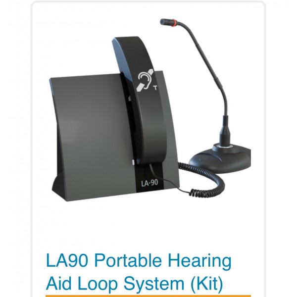 Sarabec LA90SET Portable Induction Loop System 便攜式磁感線圈環迴輔聽系統(附電話通話機及座枱麥克風) Sarabec LA90SET Portable Induction Loop System 便攜式磁感線圈環迴輔聽系統(附電話通話機及座枱麥克風)